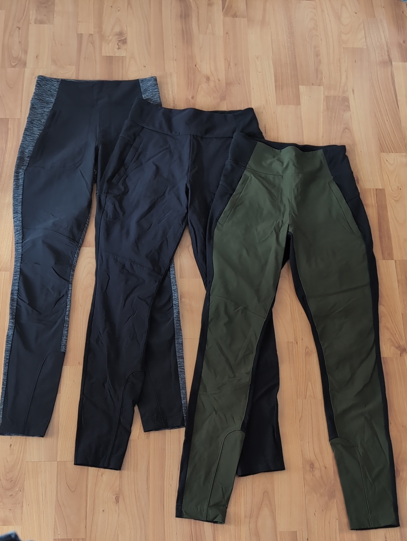 Athleta Headlands Hybrid Cargo Tight Pants 4 Hiking Leggings Lot Bundle